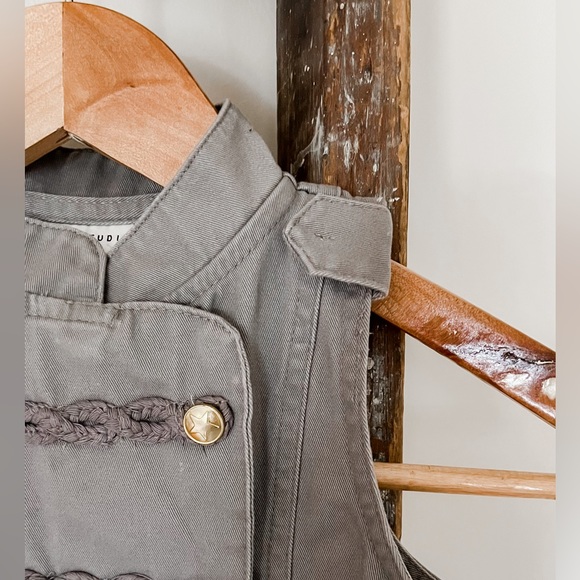 Max Studio Denim Vest - Picture 1 of 2
